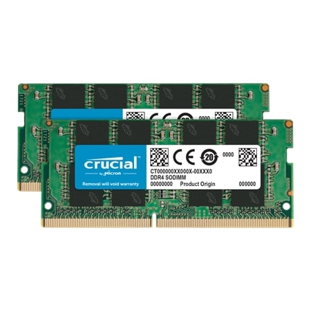 Crucial 16Gb Kit Ddr4 3200 Sodimm, CT2K8G4DFRA32A CT2K8G4DFRA32A